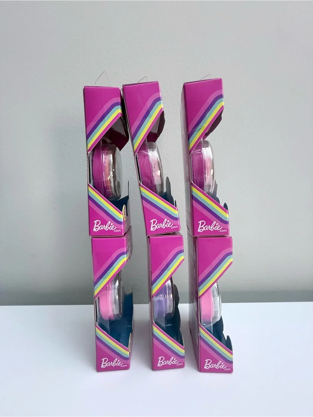 NEW Lot of 6 Barbie Mini BarbieLand Fashionistas Dolls Blush Compact Surprise